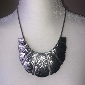 Statement necklace - silver